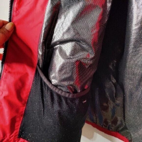 Columbia Omni Heat Men XXL Thermal Comfort Inter Exchange Orange Puffer Jacket - Picture 3 of 7